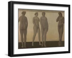 Artemis, 1893-1894-Vilhelm Hammershoi-Framed Giclee Print