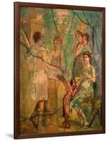 Artemis and Calisto, C.45-79-null-Framed Art Print