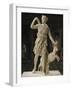 Artémis de Versailles, Diane chasseresse accompagnée d'une biche-null-Framed Giclee Print