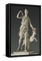 Artemis the Huntress, known as the 'Diana of Versailles'-null-Framed Stretched Canvas