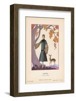 Artemis-Georges Barbier-Framed Art Print