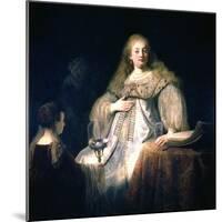 Artemisia, 1634-Rembrandt van Rijn-Mounted Giclee Print