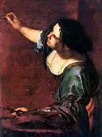 Self-Portrait as a Lute Player, c.1615-18-Artemisia Gentileschi-Premium Giclee Print