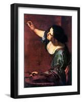 Artemisia Gentileschi-Artemisia Gentileschi-Framed Giclee Print