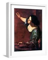 Artemisia Gentileschi-Artemisia Gentileschi-Framed Giclee Print