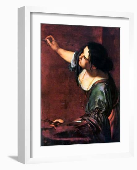 Artemisia Gentileschi-Artemisia Gentileschi-Framed Giclee Print