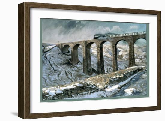 Arten Gill Viaduct-John Cooke-Framed Giclee Print