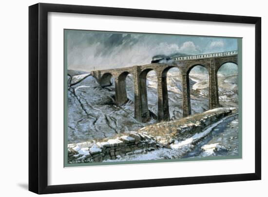 Arten Gill Viaduct-John Cooke-Framed Giclee Print