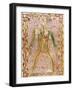 Arterial and Venous System, 'Treatise on the Human Body' 1292-null-Framed Art Print