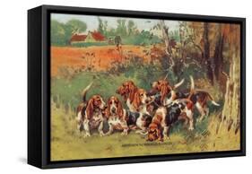 Artesien Normand Bassets-Baron Karl Reille-Framed Stretched Canvas