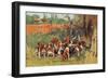 Artesien Normand Bassets-Baron Karl Reille-Framed Art Print