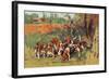 Artesien Normand Bassets-Baron Karl Reille-Framed Art Print