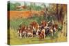 Artesien Normand Bassets-Baron Karl Reille-Stretched Canvas