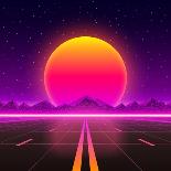 The Road to Infinity at Sunset-arthobbit-Photographic Print