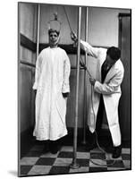 Arthritis Patient Being Treated with Stretching Device at Clinic-Alfred Eisenstaedt-Mounted Photographic Print