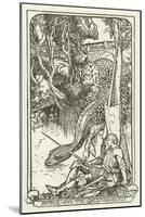 Arthur and the Questing-Beast-Henry Justice Ford-Mounted Giclee Print