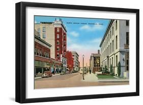 Arthur Avenue, Pocatello, Idaho-null-Framed Art Print