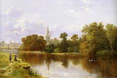 Stratford on Avon from the River-Arthur Bevan Collier-Mounted Giclee Print