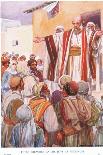 Peter Preaches to the Jews at Pentecost-Arthur C. Michael-Laminated Giclee Print