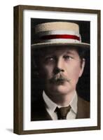 Arthur Conan Doyle, Scottish Author-Science Source-Framed Giclee Print