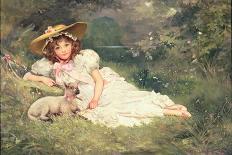 The Little Shepherdess-Arthur Dampier May-Giclee Print