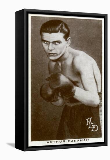 Arthur Danahar, British Boxer, 1938-null-Framed Stretched Canvas