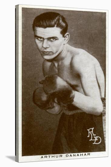 Arthur Danahar, British Boxer, 1938-null-Stretched Canvas