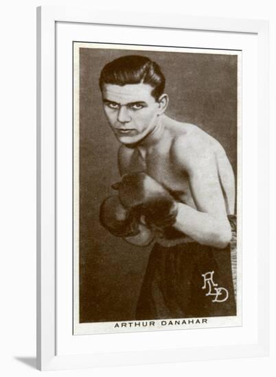 Arthur Danahar, British Boxer, 1938-null-Framed Giclee Print