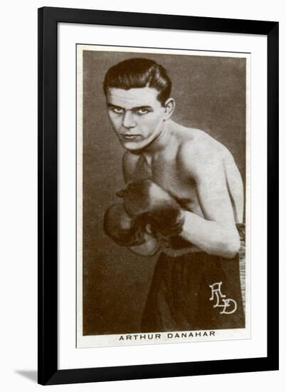 Arthur Danahar, British Boxer, 1938-null-Framed Giclee Print