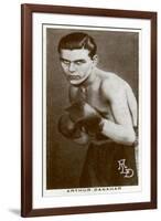 Arthur Danahar, British Boxer, 1938-null-Framed Giclee Print