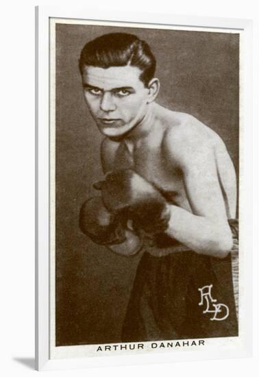 Arthur Danahar, British Boxer, 1938-null-Framed Giclee Print