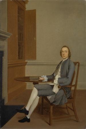 An Unknown Man Seated at a Table, C.1744-46