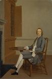 An Unknown Man Seated at a Table, C.1744-46-Arthur Devis-Giclee Print