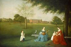 Sir John Shaw and His Family in the Park at Eltham Lodge, Kent, 1761-Arthur Devis-Giclee Print