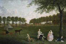 Thomas Lister and Family at Gisburne Park, 1740-41-Arthur Devis-Giclee Print