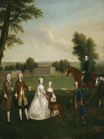 Thomas Lister and Family at Gisburne Park, 1740-41