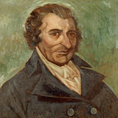 Portrait of Thomas Paine (1737-1809)