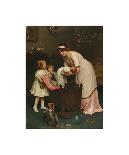 The Punch and Judy Show, 1912 (Oil on Canvas)-Arthur John Elsley-Giclee Print