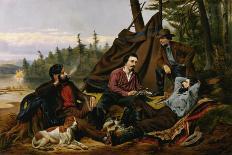 The Hunter's Dilemma, 1851-Arthur Fitzwilliam Tait-Giclee Print