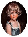 "Little Girl in Blue,"February 7, 1925-Arthur Garratt-Giclee Print