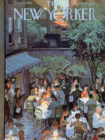 The New Yorker Cover - August 2, 1958