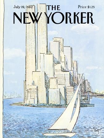The New Yorker Cover - July 19, 1982