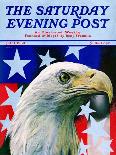 "Sam the American Eagle," Saturday Evening Post Cover, July 1, 1939-Arthur H. Fisher-Framed Giclee Print