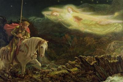 Sir Galahad - the Quest of the Holy Grail, 1870