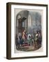 Arthur I, Duke of Brittany Knighted by Philip II Augustus-Stefano Bianchetti-Framed Giclee Print