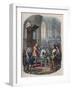 Arthur I, Duke of Brittany Knighted by Philip II Augustus-Stefano Bianchetti-Framed Giclee Print