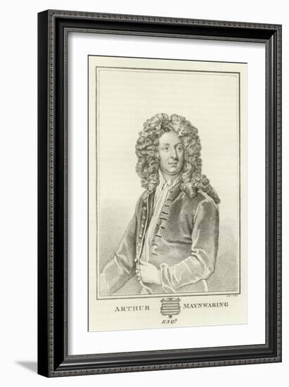 Arthur Maynwaring, Esquire-Godfrey Kneller-Framed Giclee Print