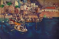 'A Mediterranean Port', 1892 (1935)-Arthur Melville-Giclee Print