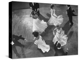 Arthur Murray Dance Instructors Dancing-Gjon Mili-Stretched Canvas