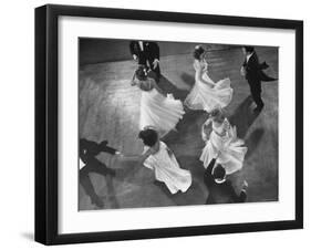 Arthur Murray Dance Instructors Dancing-Gjon Mili-Framed Photographic Print